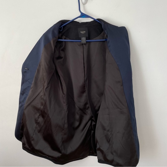 RARE Smythe 90s Tailored Wool Blazer Sz 8 - Picture 8 of 16